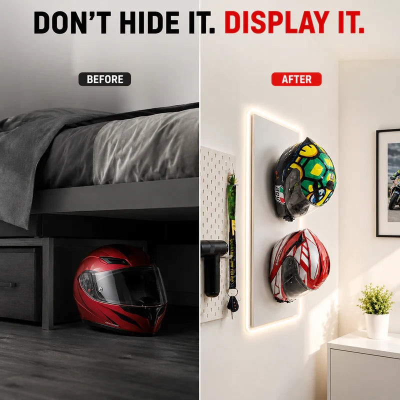 Universal Wall Mounted Helmet Hanger