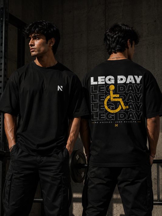 Nexa – Leg Day Heavyweight Oversized Tee
