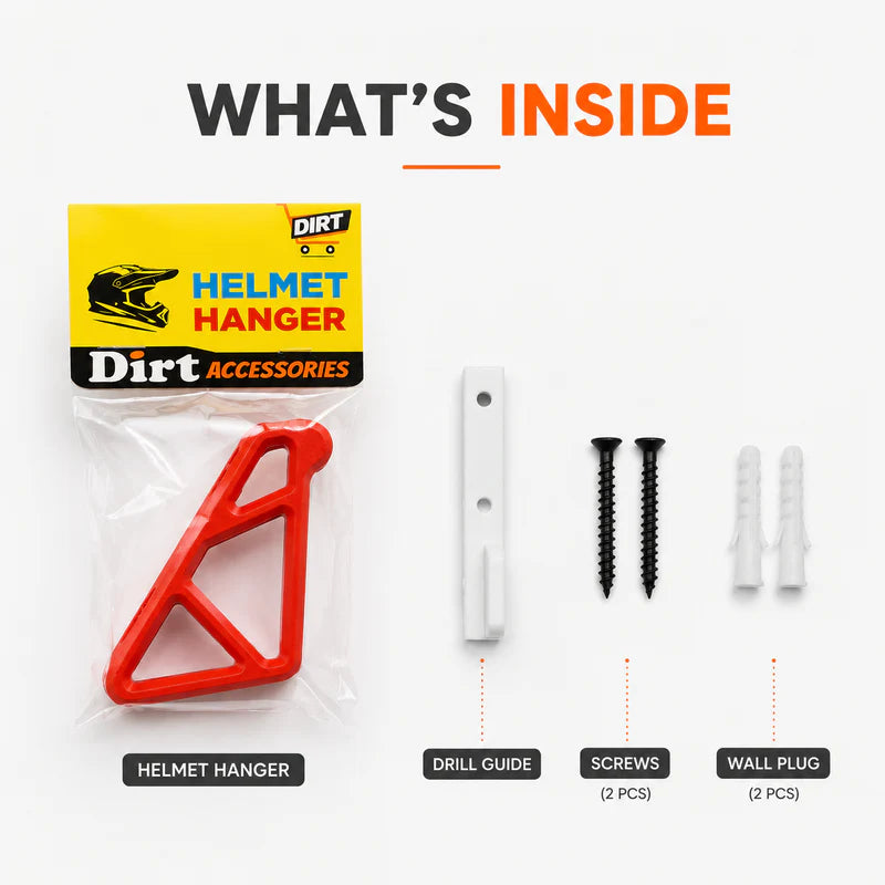 Universal Wall Mounted Helmet Hanger