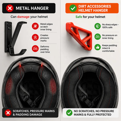 Universal Wall Mounted Helmet Hanger